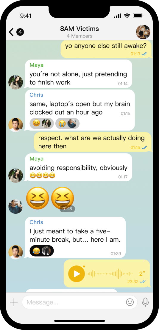 Messaging Screenshot